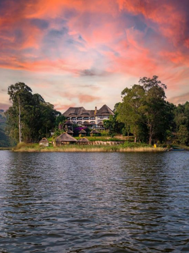 Lake Bunyonyi  Wet Season