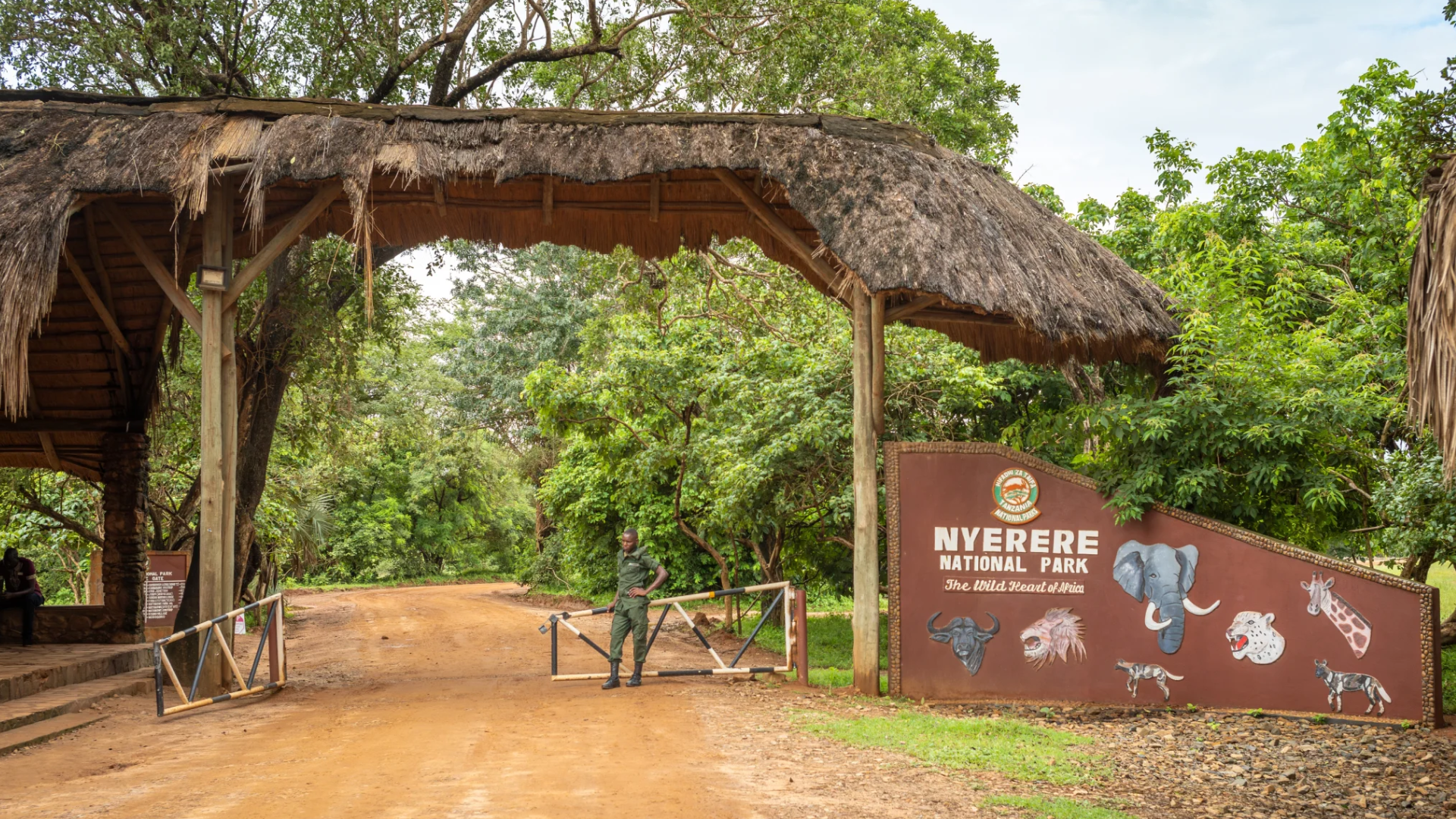 Nyerere National Park Gate
