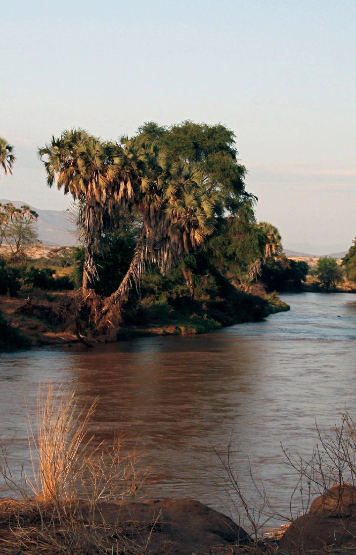 Samburu Game Reserve Riverbank Sundowners