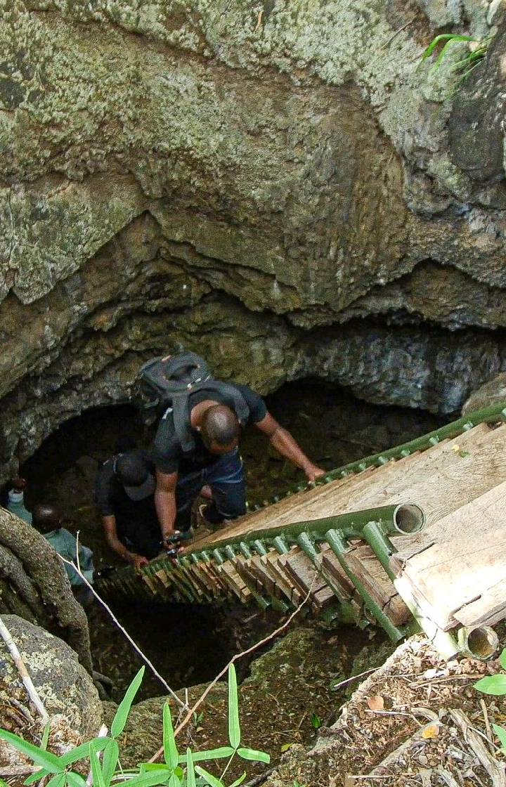 Tsavo West National Park Enter the Shetani Caves